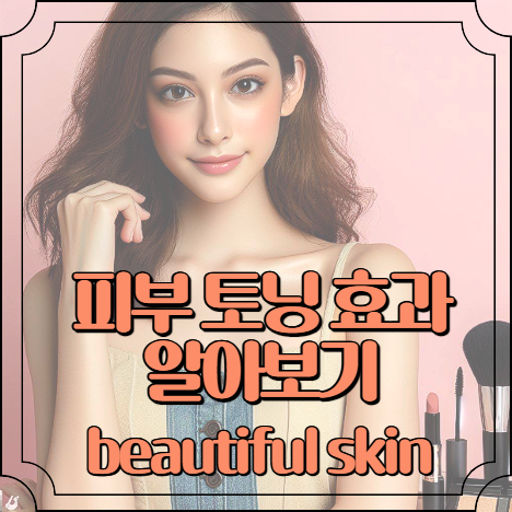 피부 토닝 효과 알아보기