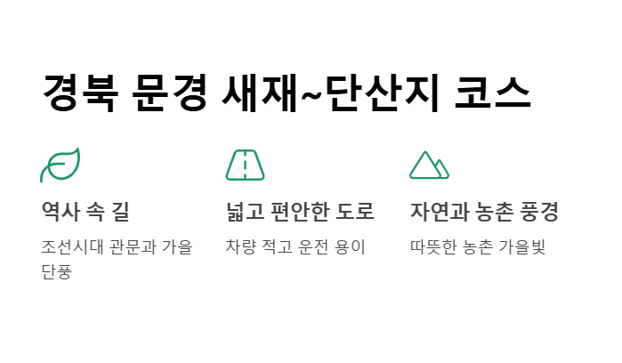 추석 추천 국내 드라이브 코스 BEST 5