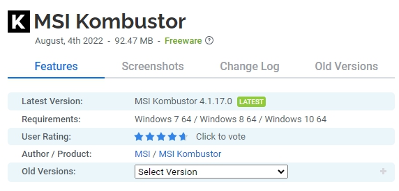 MSI-Kombustor
