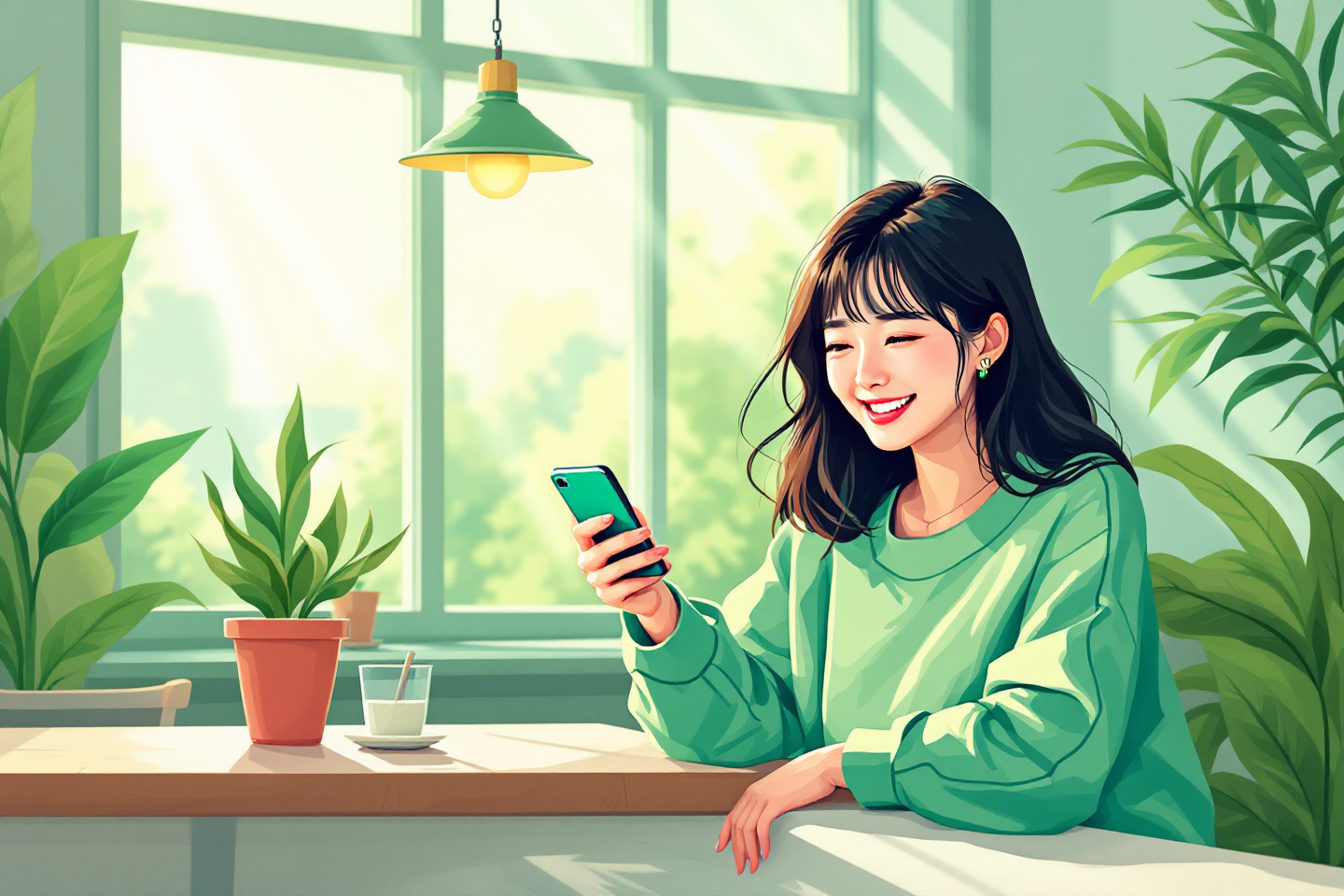 정부24플러스 편리한 서비스로 좋아하는 여성