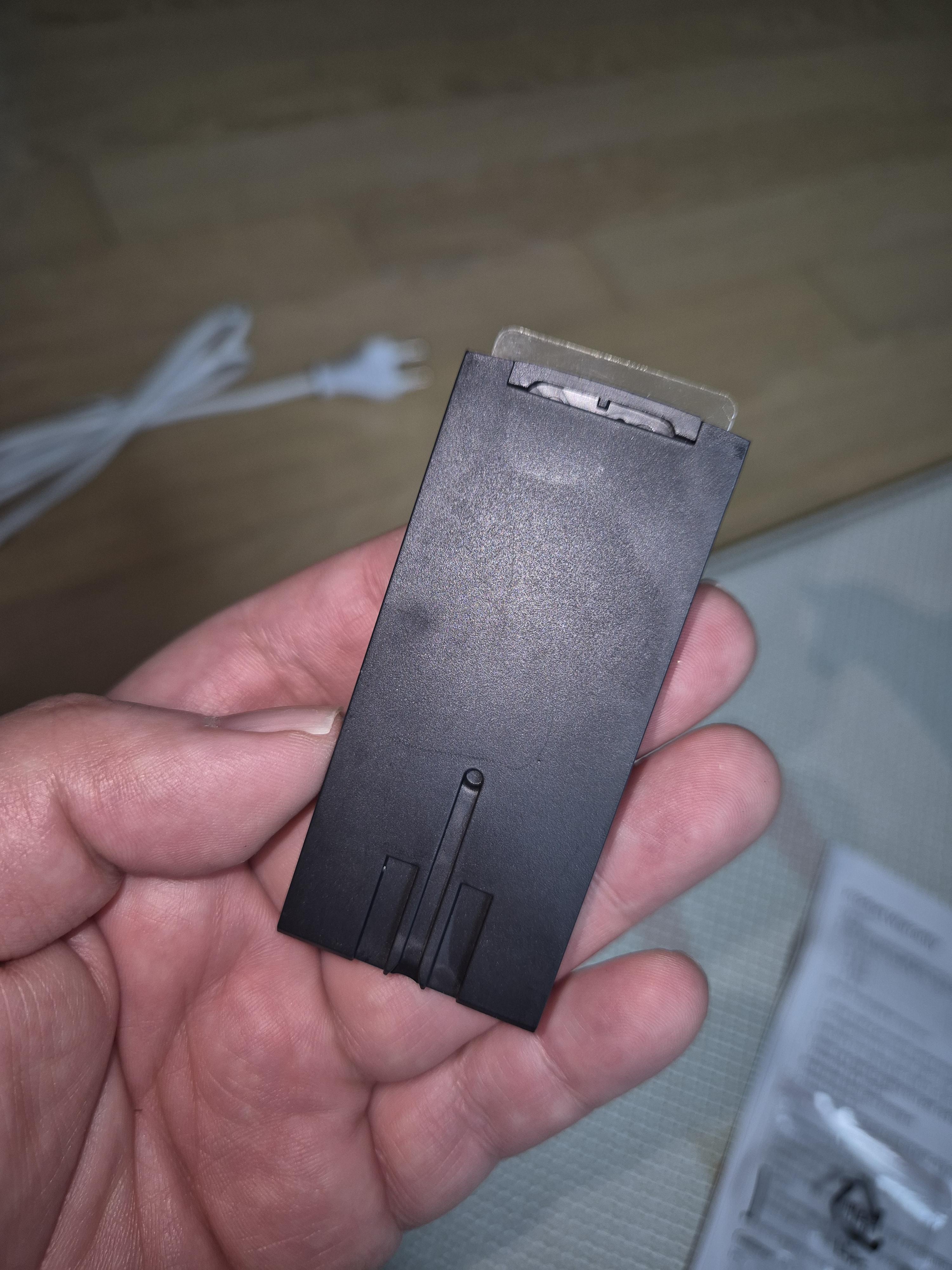 레이나 선풍기 RF-4814WR 리모콘 뒷면