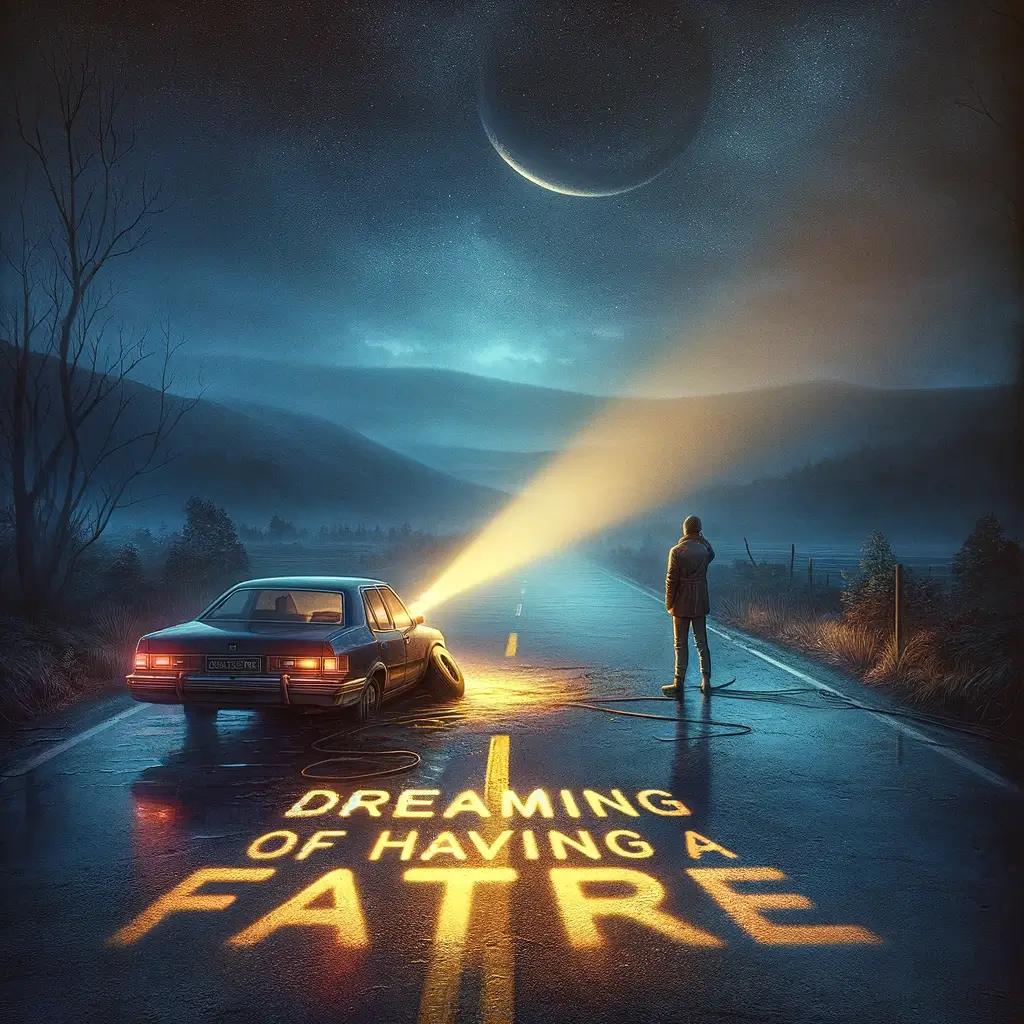 타이어 펑크 나는 꿈 해몽 해석