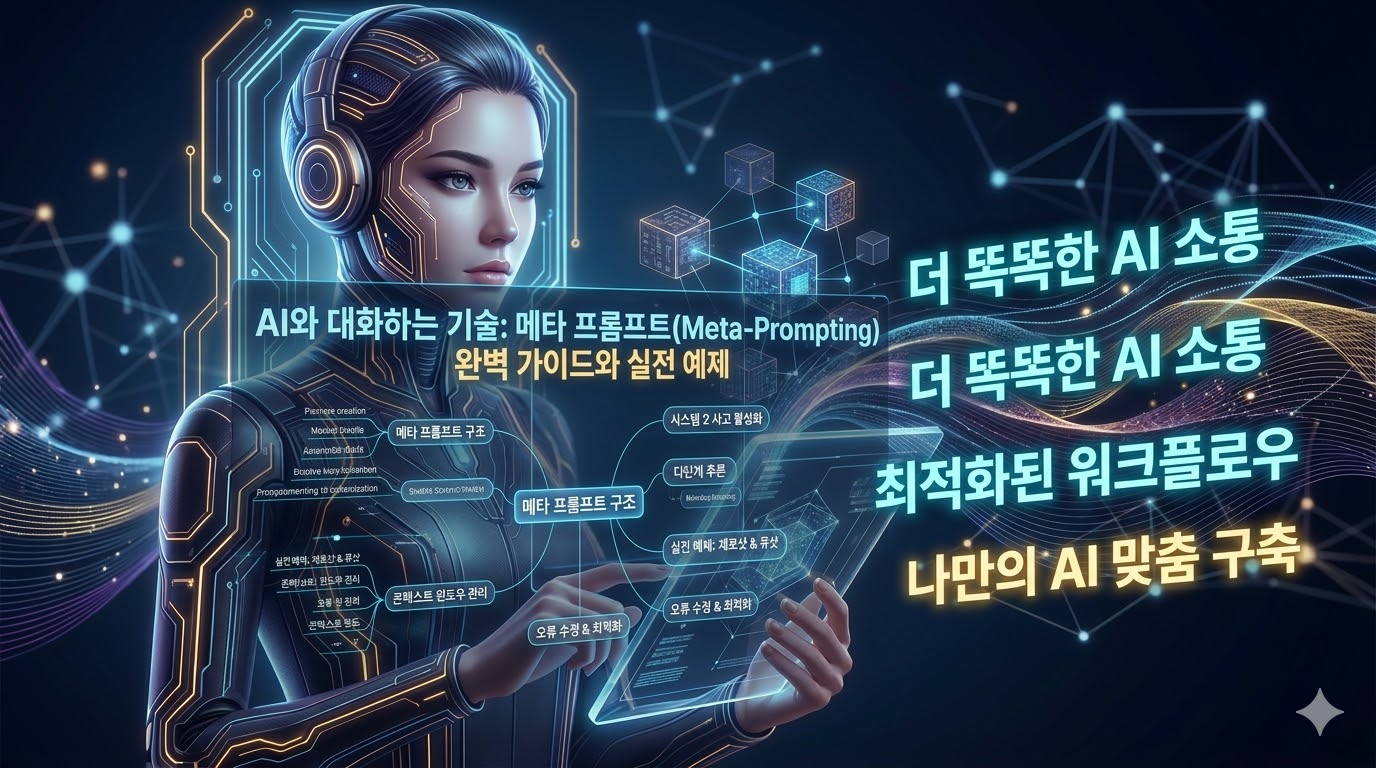 AI와 대화하는 기술: 메타 프롬프트(Meta-Prompting) 완벽 가이드와 실전 예제