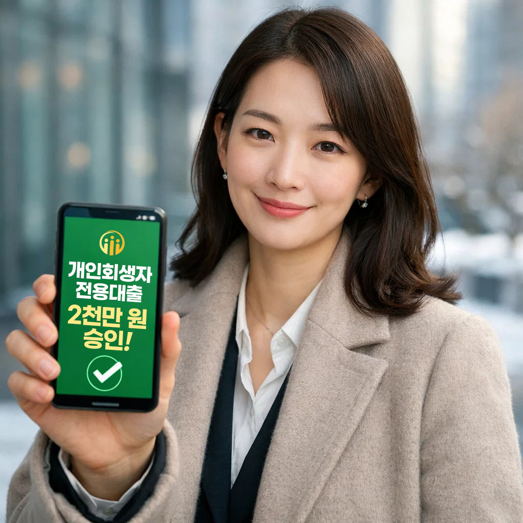 개인회생자대출 대환 및 추가 승인