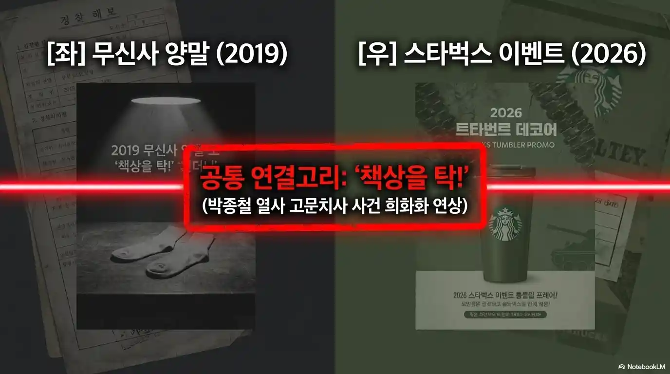 무신사와 스타벅스 광고 공통점