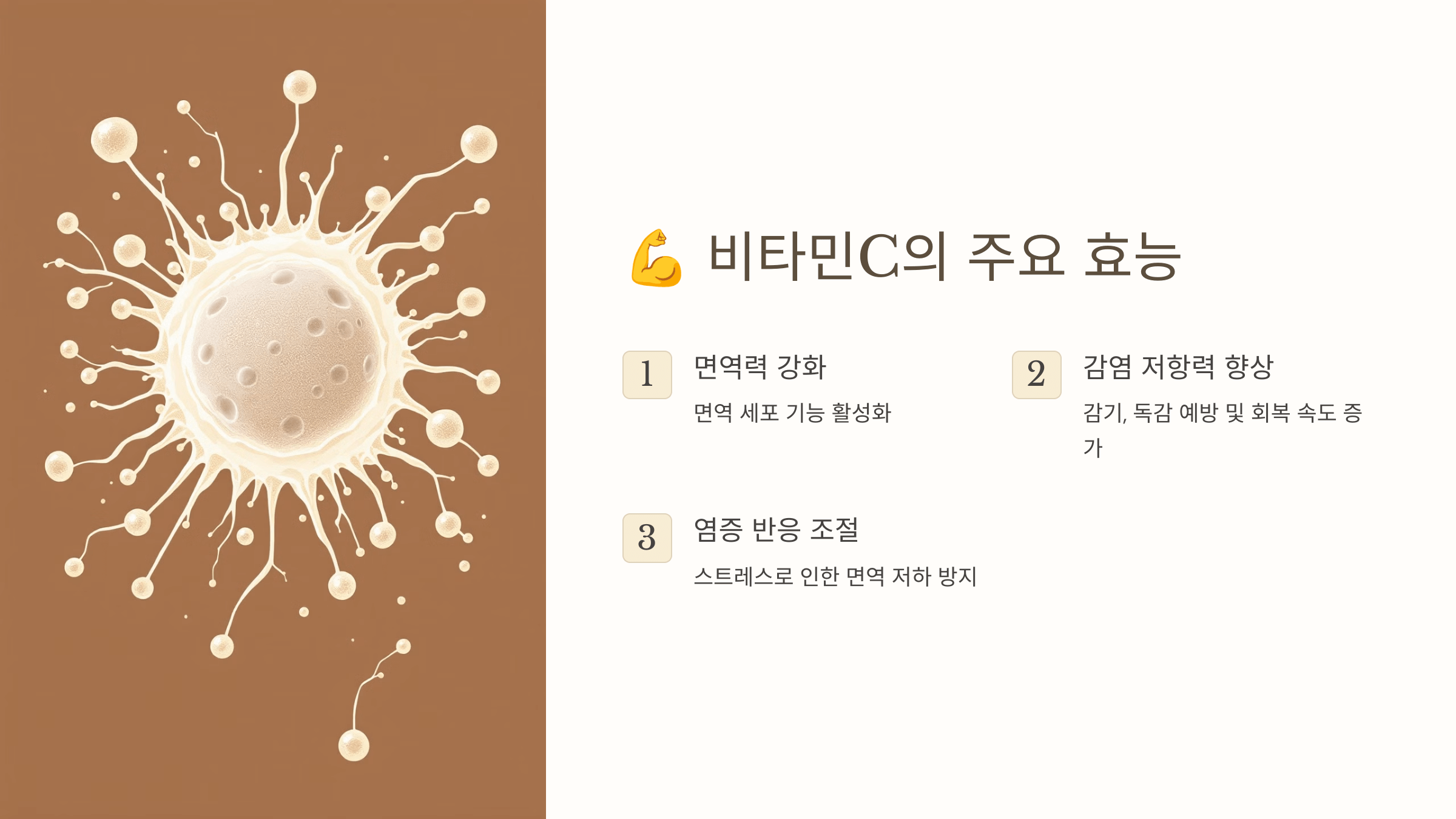 비타민C와 관련된 사진입니다.