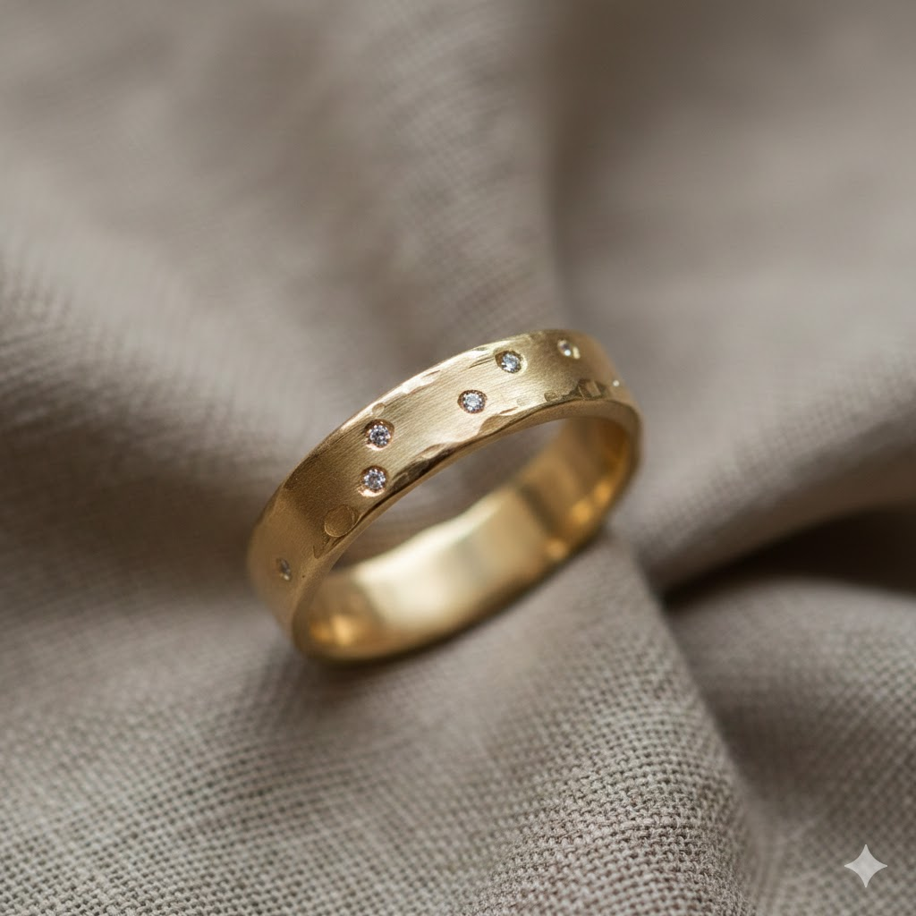 소울공방의 시그니처인 '해머링 터치'가 가미된 밴드