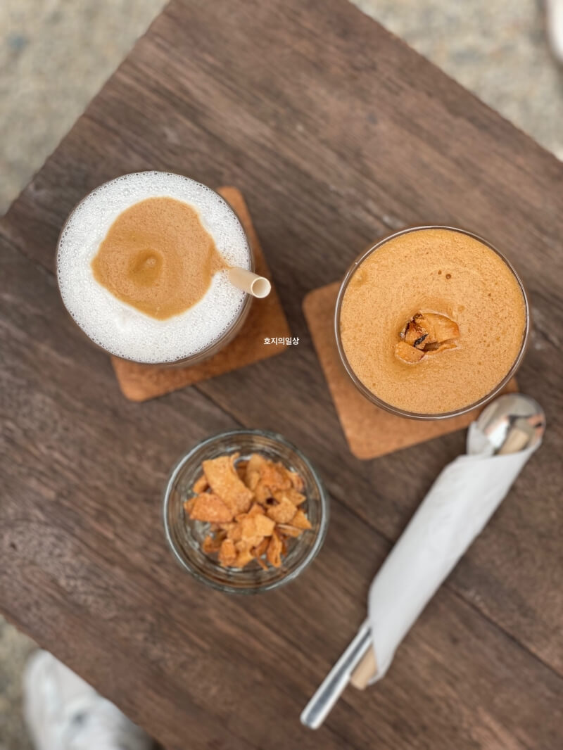 나트랑 올라 카페 OLA cafe - 여분 코코넛칩