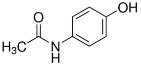 아세트아미노펜-구조