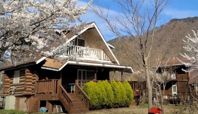 통나무주택 매매, 급매물 - 경기도 양평군 서종면, 강원도 평창군 봉평면, 경남 합천군 가야면, 충북 단양군 가곡면