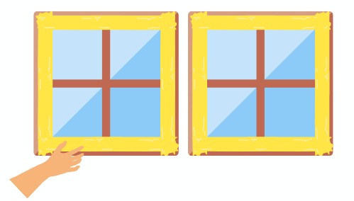 테이프로 고정하는 방법 이미지