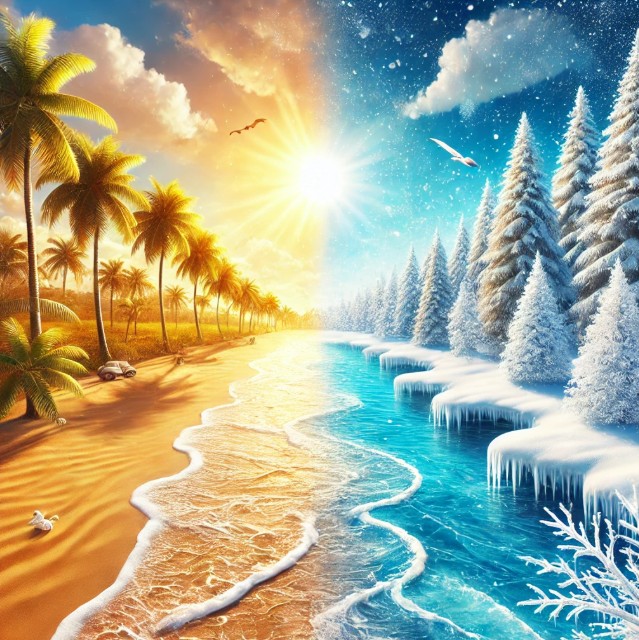 따뜻한 남쪽? 겨울왕국 북쪽? 2월 여행지 비교_관련사진