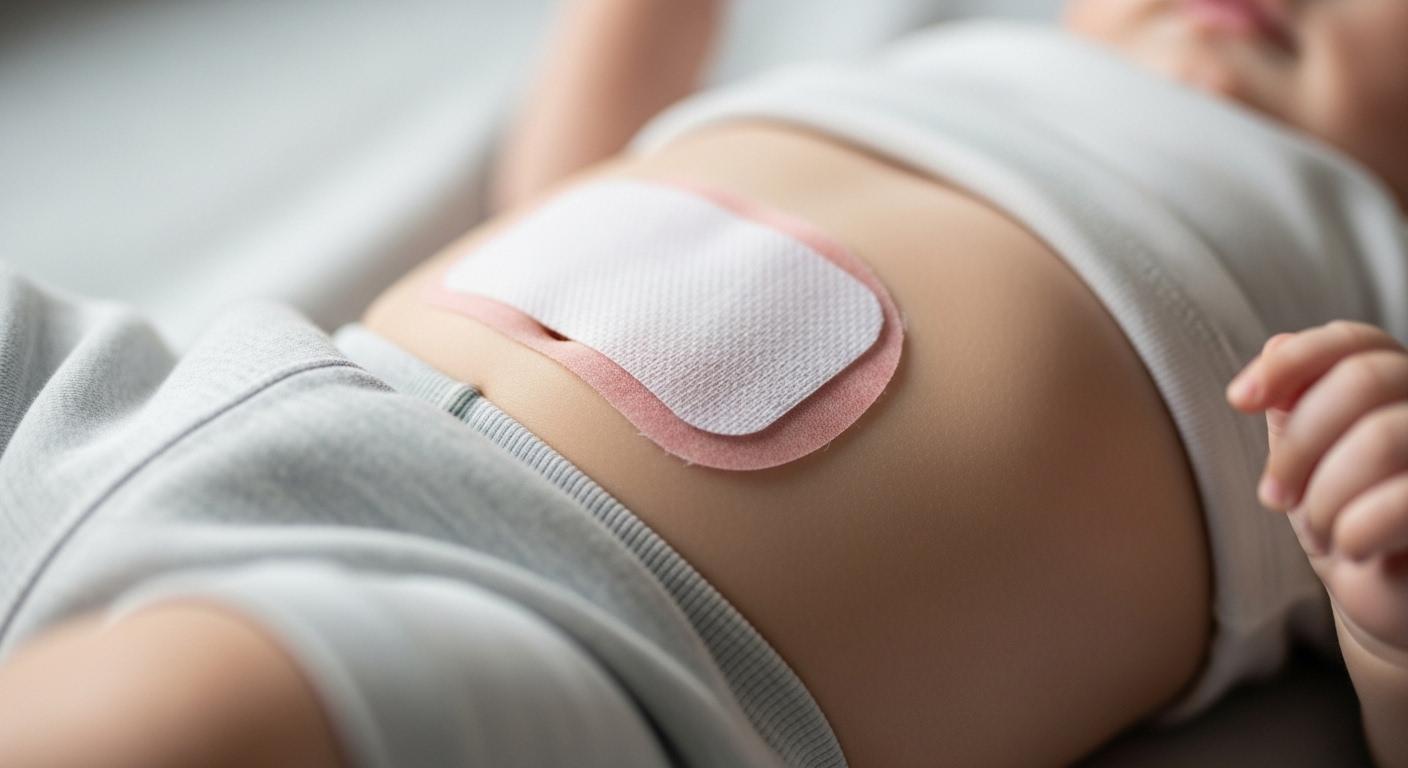 아기 열패치 사용법