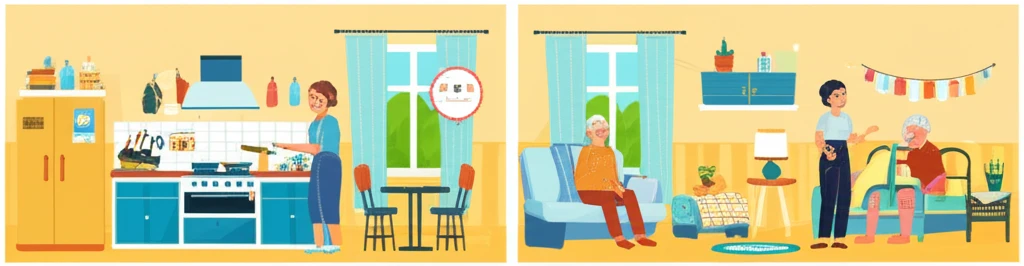 차상위계층 가정방문 돌봄 서비스: 신..