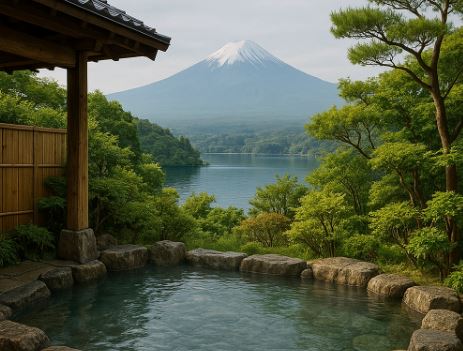 시니어 부부 교통편 좋은 일본 온천여행 하코네 온천