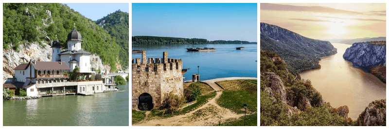 세르비아 풍경 사진 3개