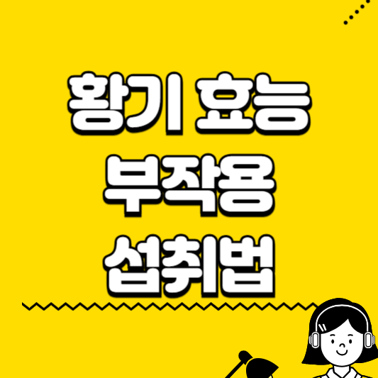 황기 효능 부작용 섭취법