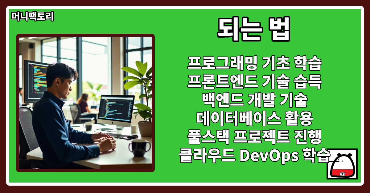 되는법