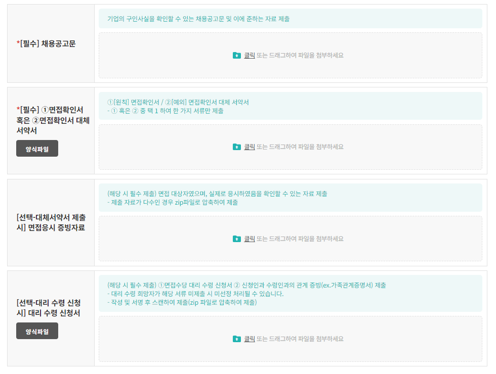 2024 경기도 청년 면접수당