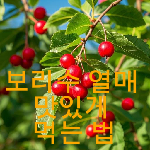 보리수 열매, 맛있게 먹는 법