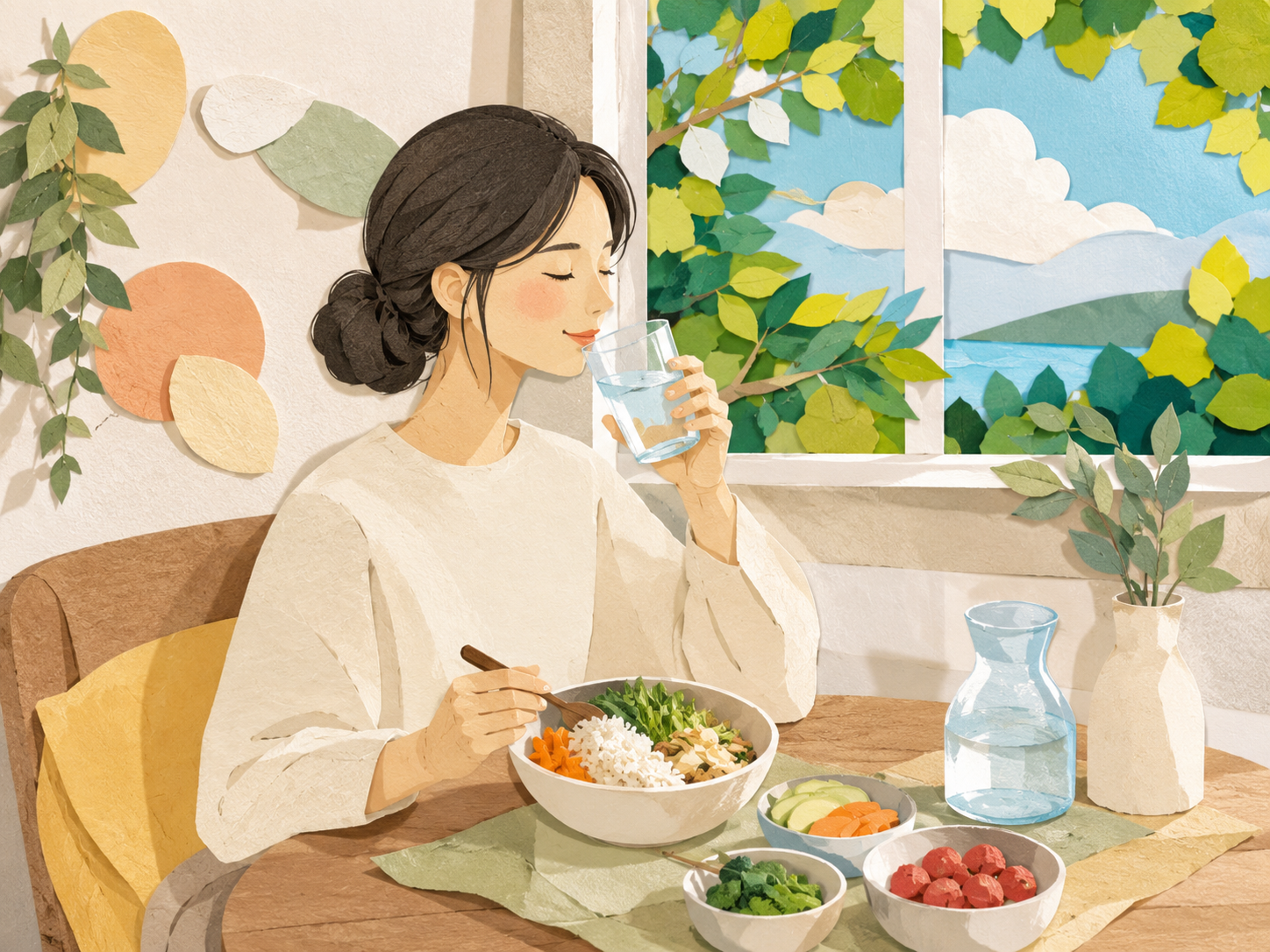 내 기분과 식사 패턴을 함께 살펴보기