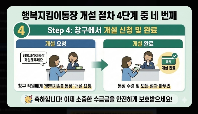 행복지킴이통장 개설 가능 은행 11곳 비교 2026년 변경사항 및 추천 은행 가이드