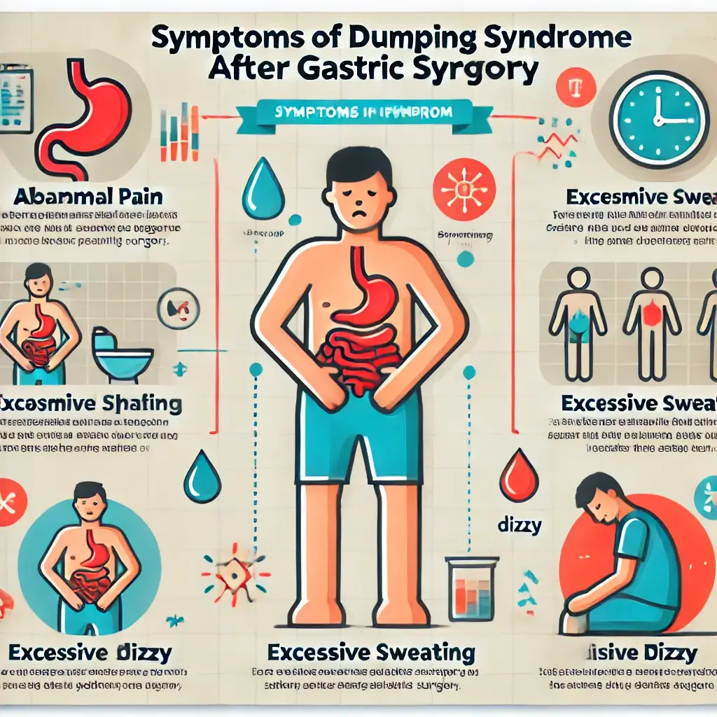 덤핑증후군의 주요 증상