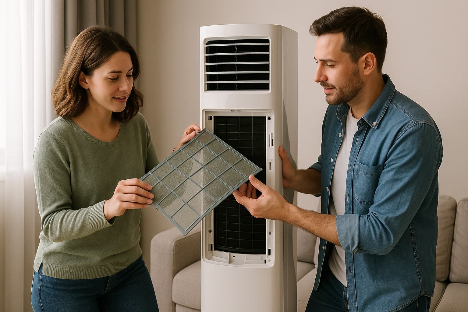 에어컨 필터 청소, 필터 교환 주기, 냄새 제거까지 완벽 가이드!