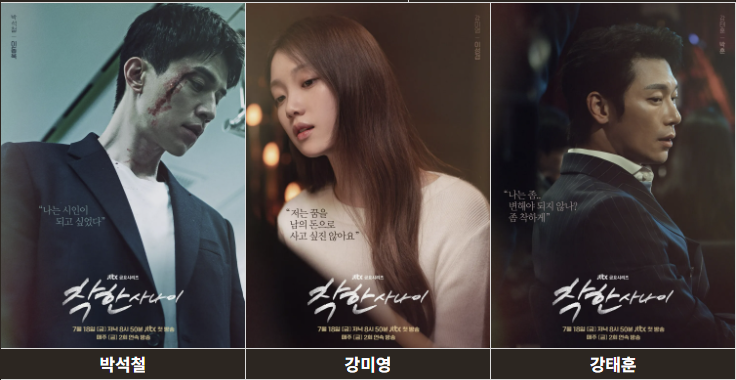 착한 사나이 등장인물 완전분석