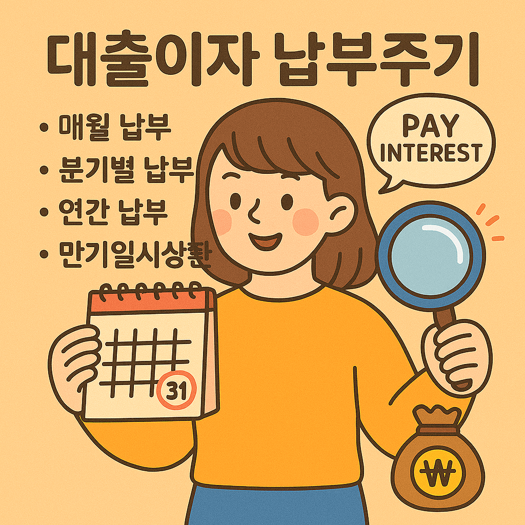 대출이자 납부주기 관련 사진