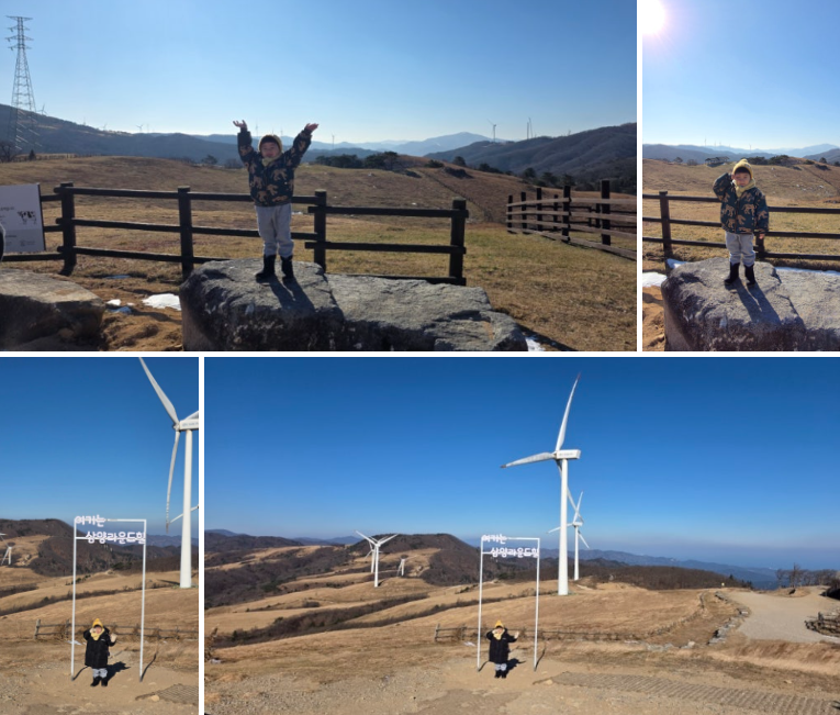 5세 아이와 함께한 대관령 삼양라운드힐