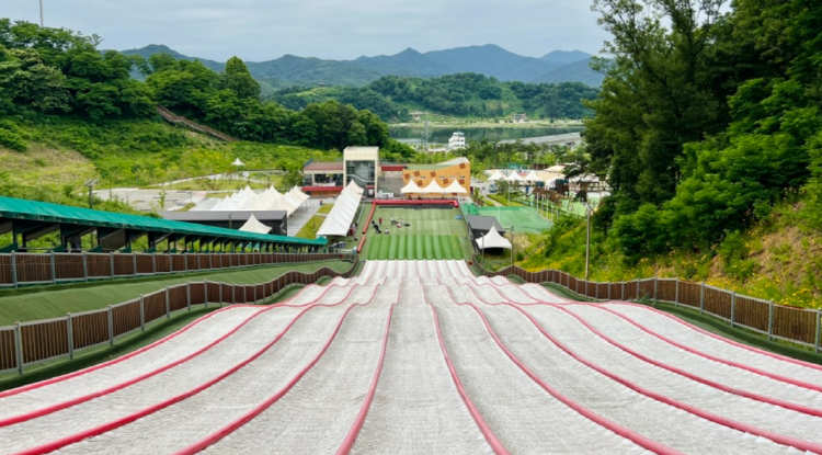 칠곡보 사계절썰매장