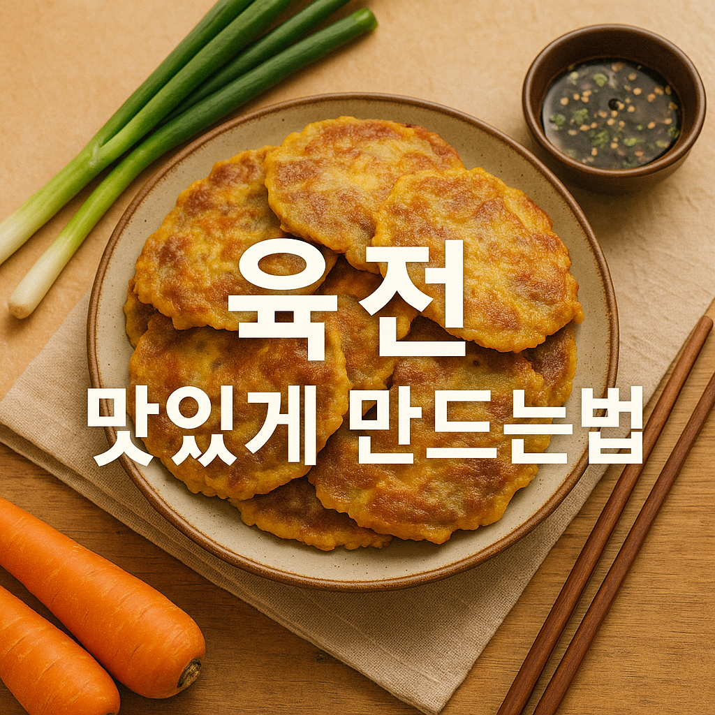 육전 맛있게 만드는법