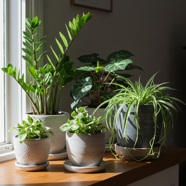 햇빛이 부족해도 잘자라는 실내식물