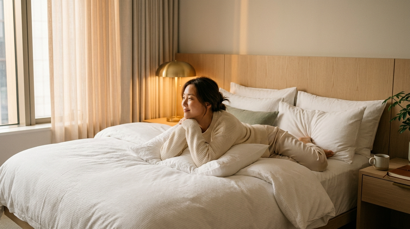 쉬어도 되는 분위기 선호