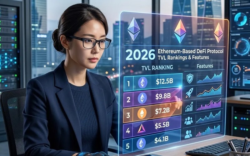 2026 이더리움 기반 디파이 TVL 순위 분석 및 핵심 프로토콜 특징