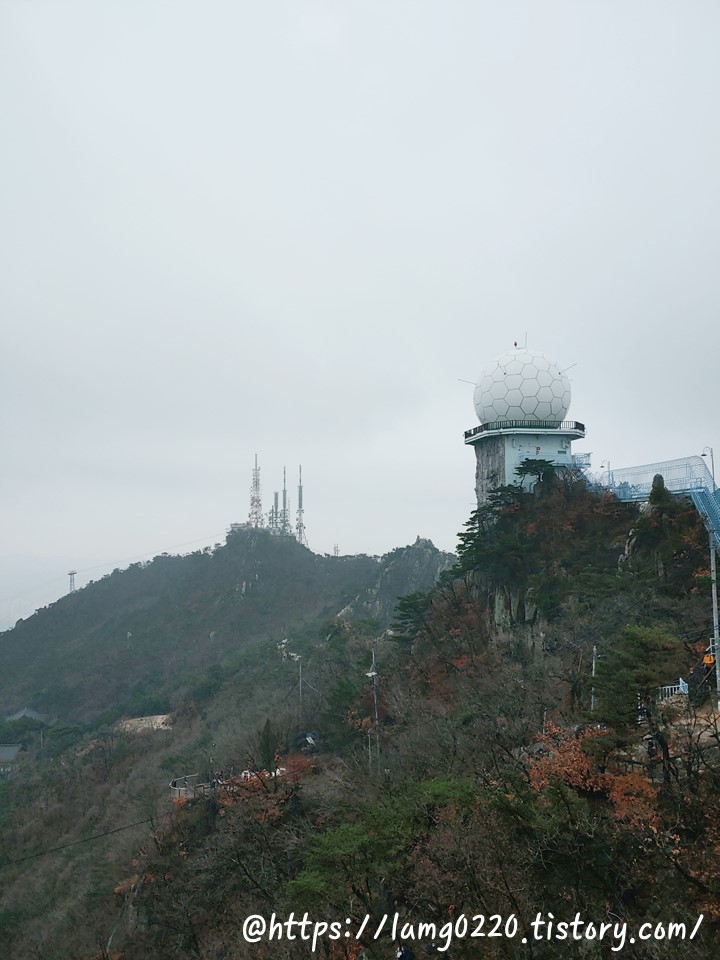 뒤돌아본 연주대