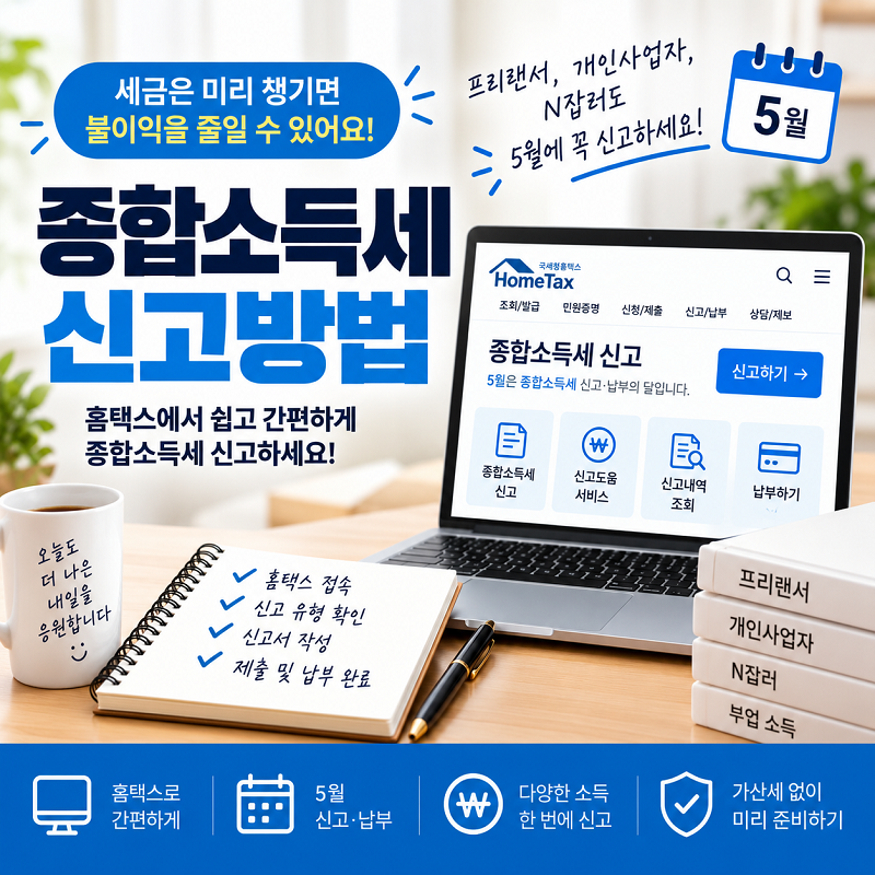 종합소득세 신고방법