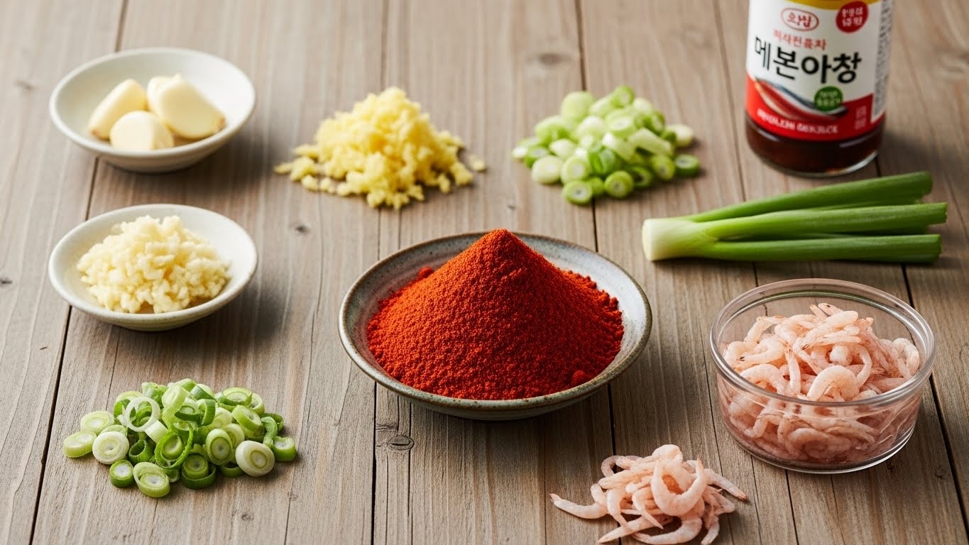 깍두기 맛있게 담는법