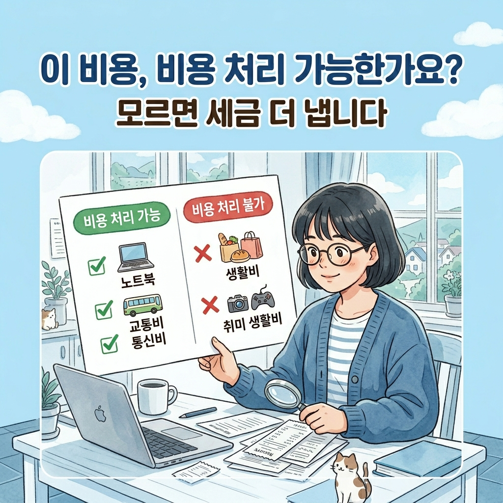프리랜서 필요경비 인정 항목 공제 가능 지출 2026