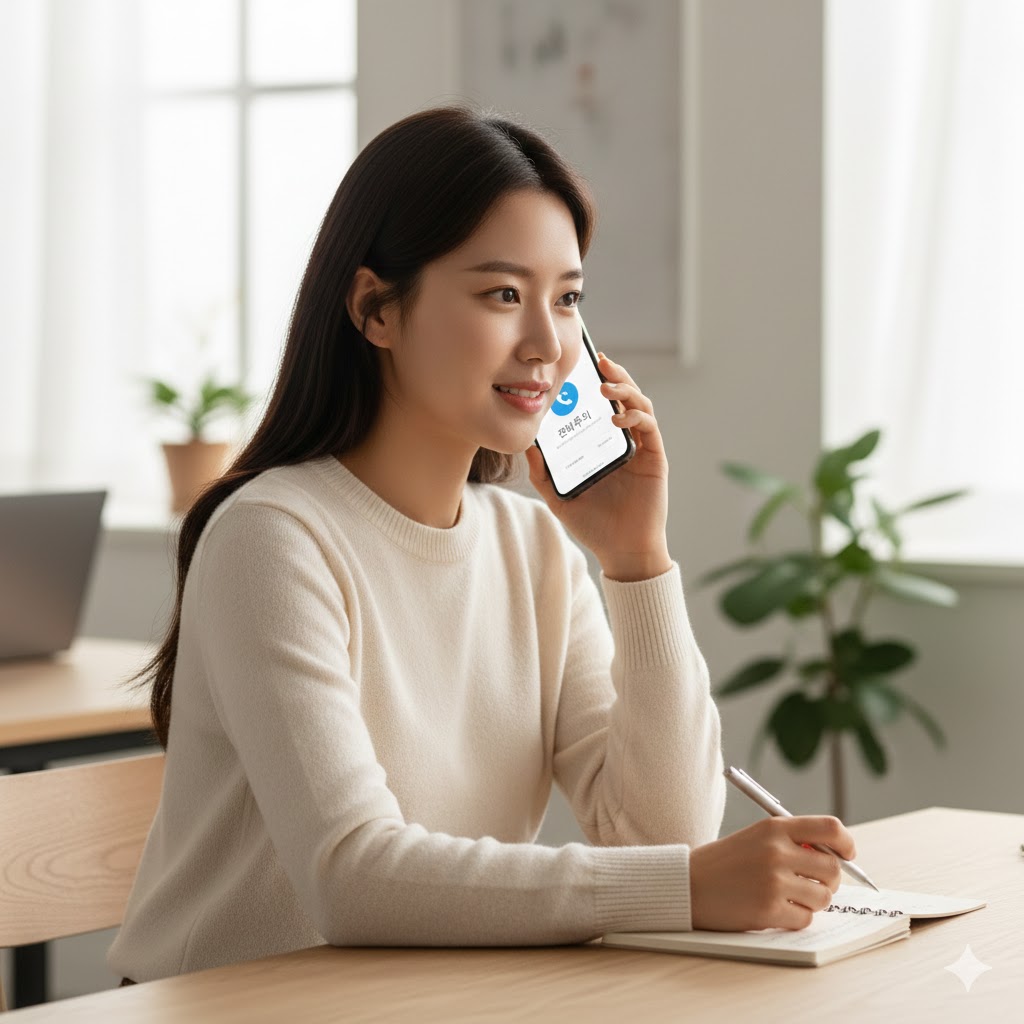 전화 문의 이미지