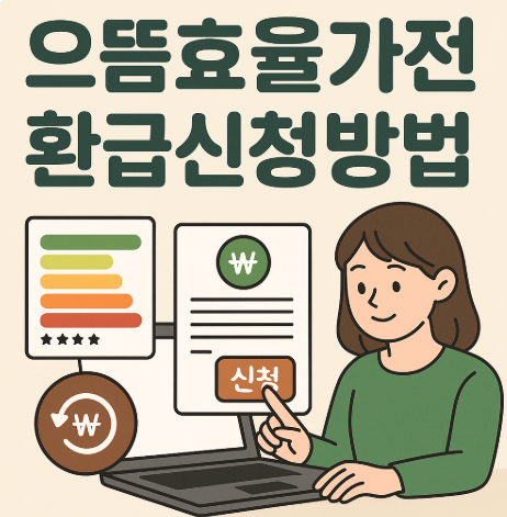 으뜸효율가전 환급신청방법