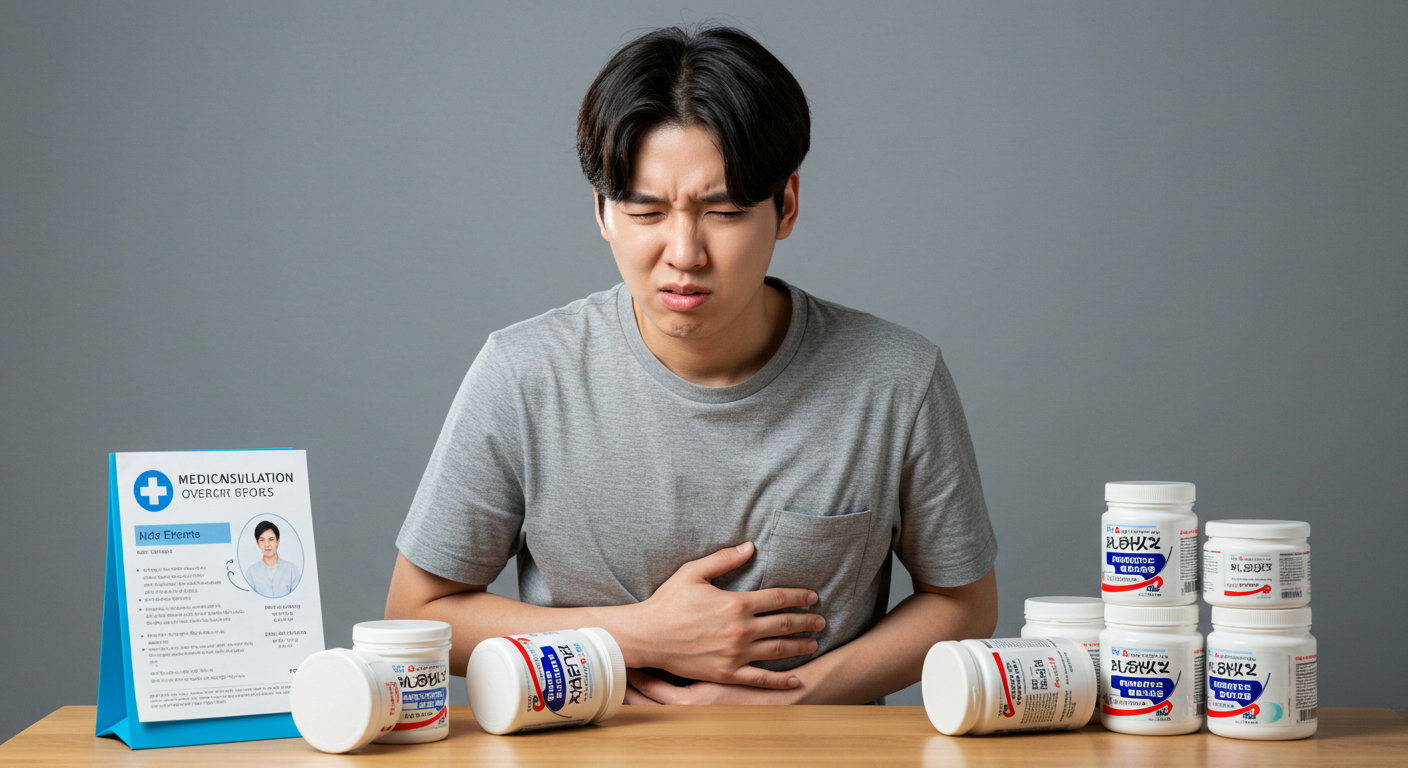 유산균 과다 복용으로 인한 소화 불편감