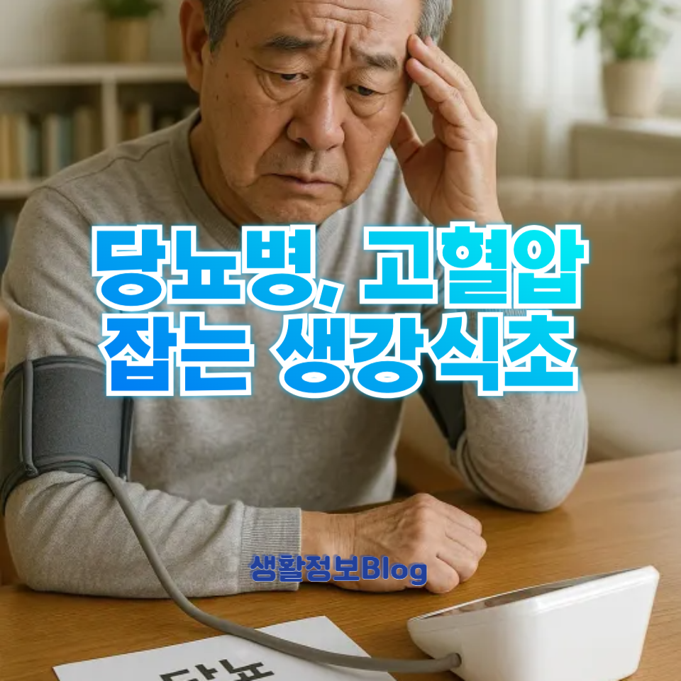 당뇨병, 고혈압 잡는 생강식초