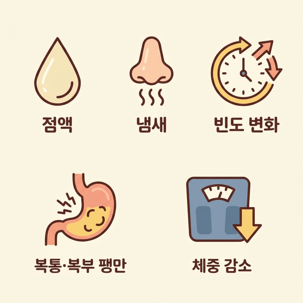 동반 신호 체크 아이콘 일러스트레이션
