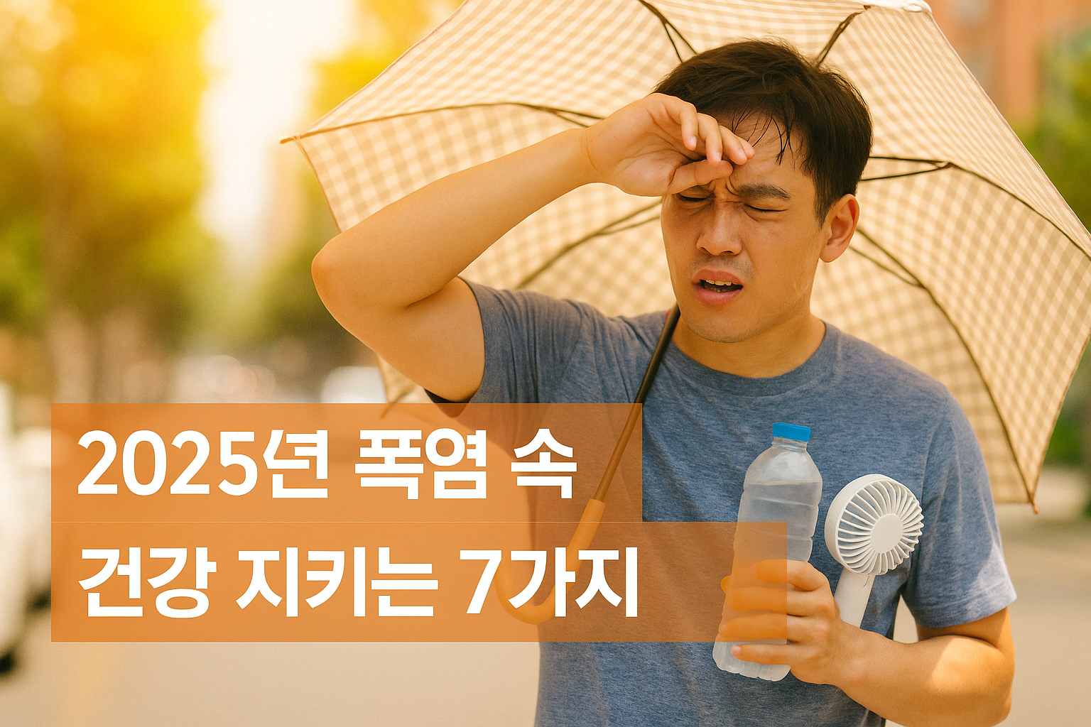 무더위로 인한 건강 문제 예방 가이드&quot;