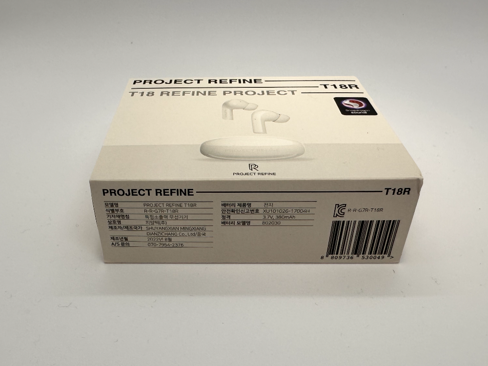 프로젝트 리파인 QCY T18R