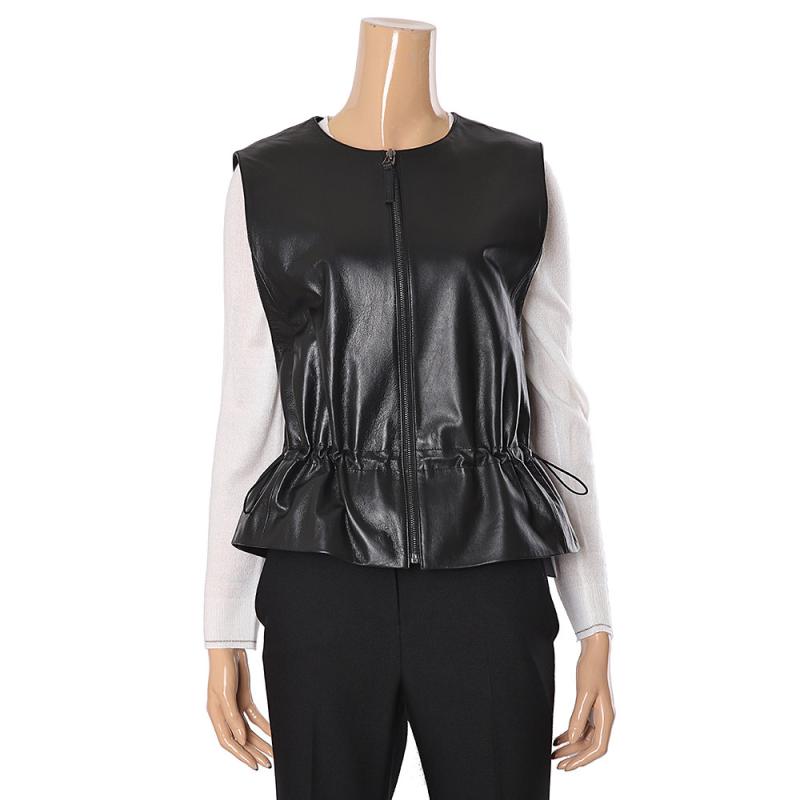 미니멈엣지슬림양가죽베스트 MWAKLV1400