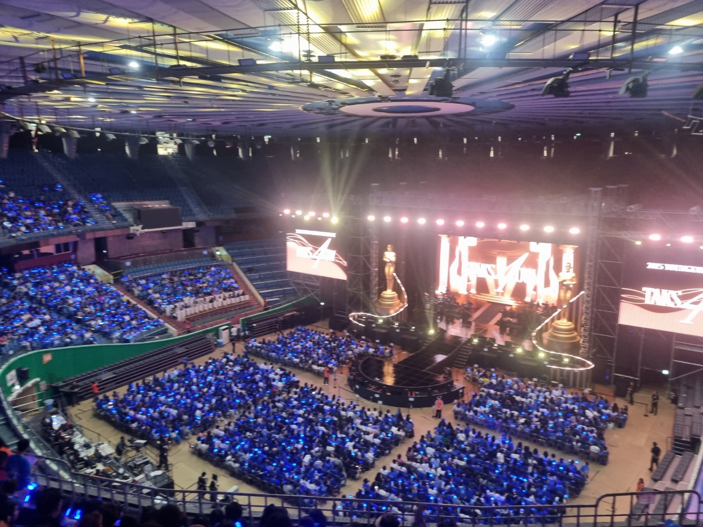 잠실에서 진행된 영탁쇼