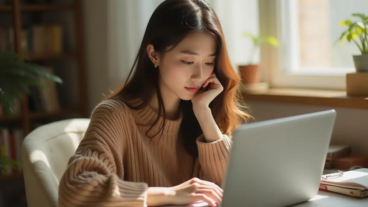 노트북-블로그-포스팅을-하는-20대-여성-이미지